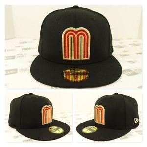 Hat World Logo - Mexico (World Baseball Classic) Gold Logo Fitted Hat | eBay