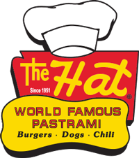 Hat World Logo - The Hat. World Famous Pastrami