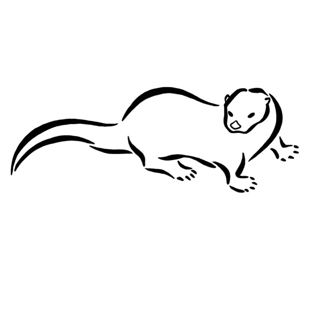 Otter Logo - otter logo 5 – The Art Fox