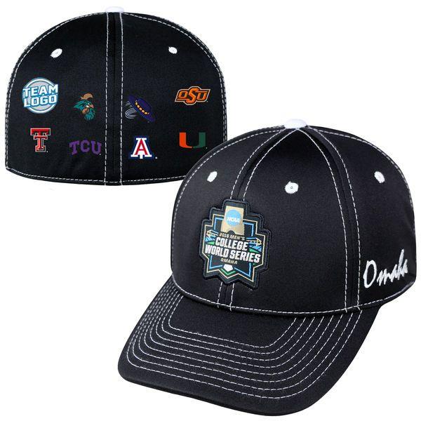 Hat World Logo - 2016 CWS Hats T-Shirts and College World Series History