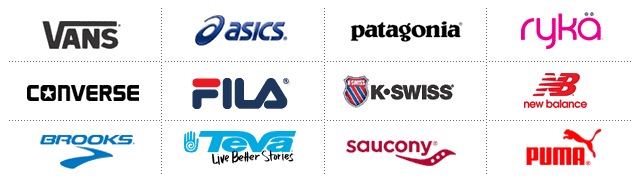 Athletic Company Logo - Popular Designer Comfort Athletic, Tennis Shoe Company Logos