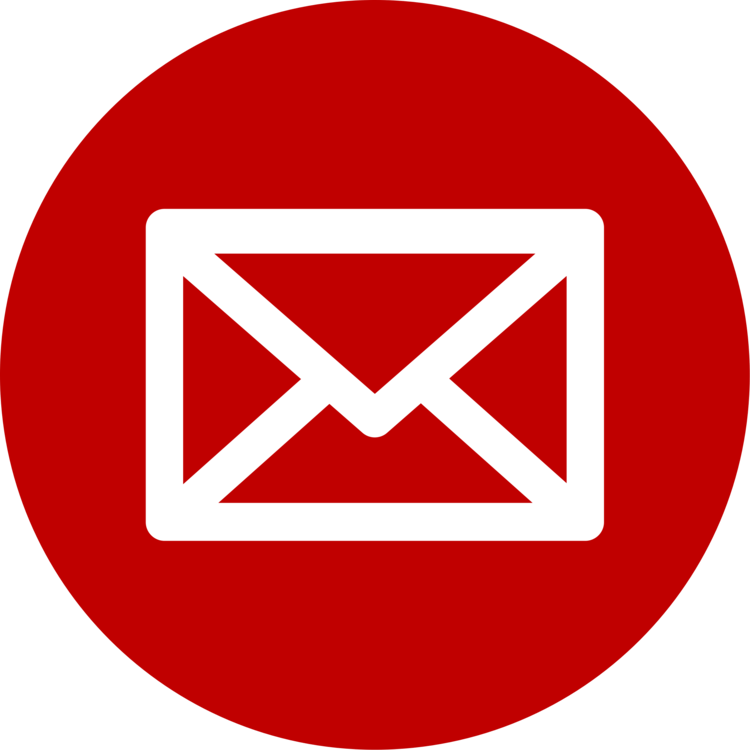 Red Email Logo - Email address Computer Icons Signature block Persian red free ...