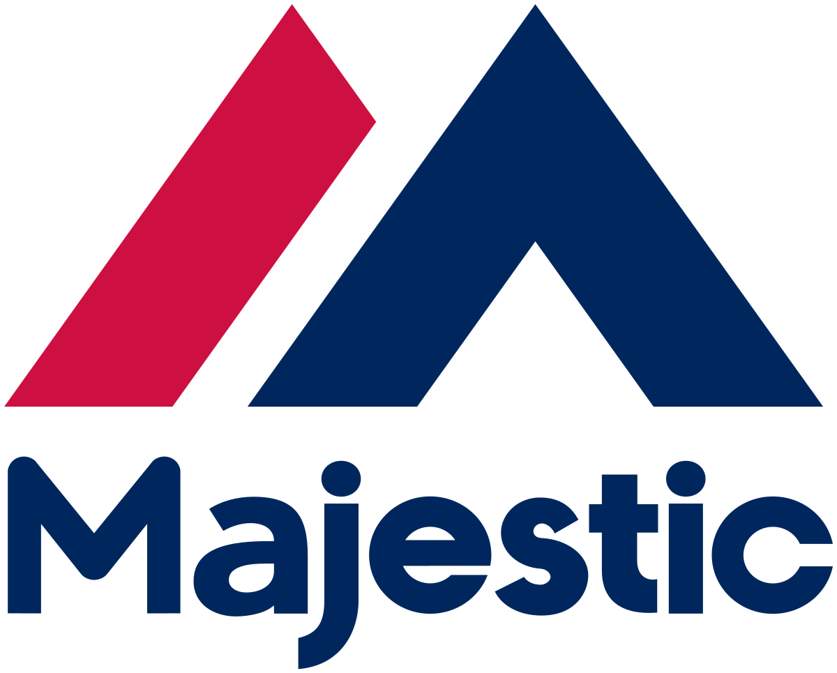 Majestic Clothing Logo - Majestic Athletic