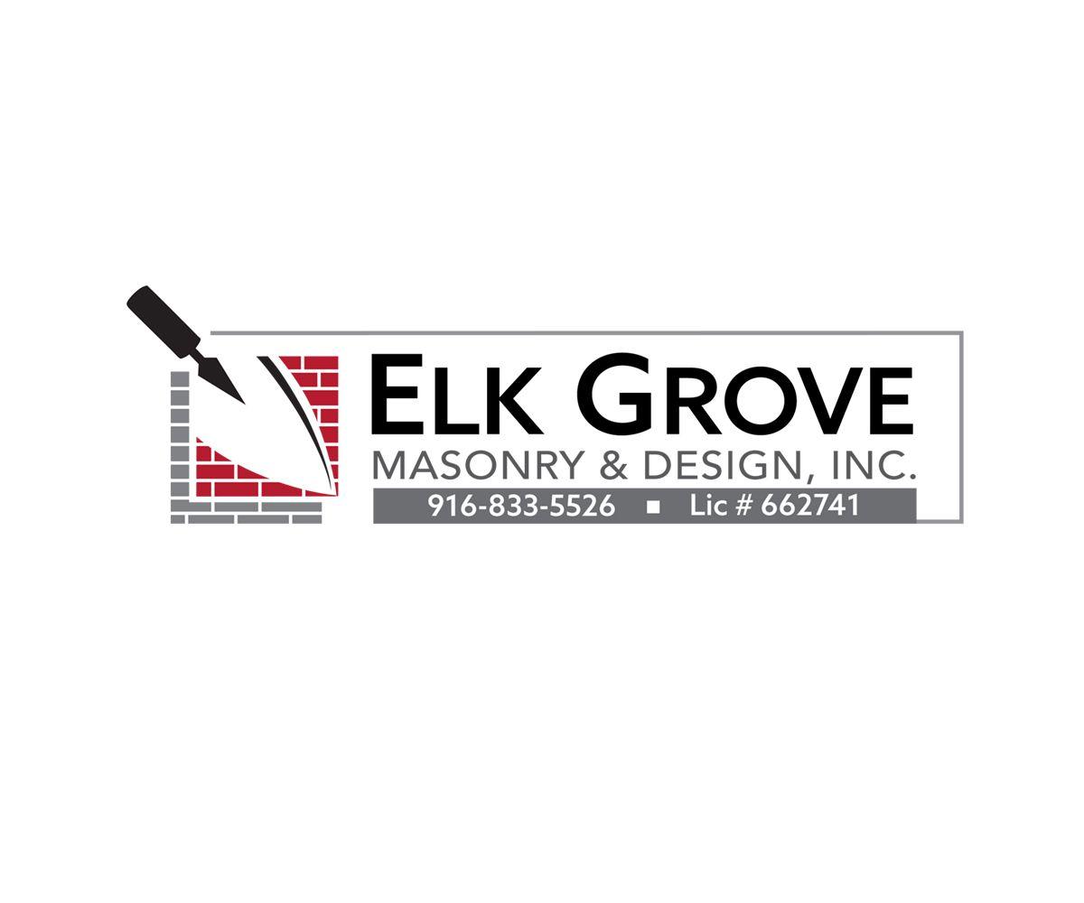 Andre Name Logo - Bold, Modern, Masonry Logo Design for Elk Grove Masonry & Design