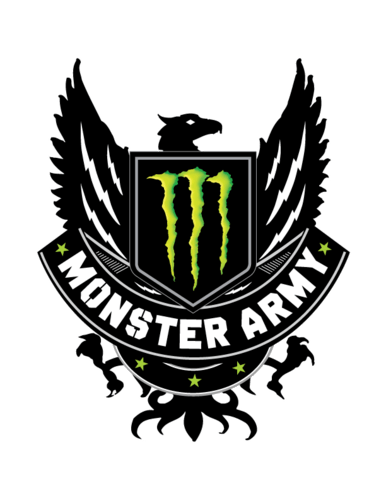 Monster Army Logo - Monster Army BMX