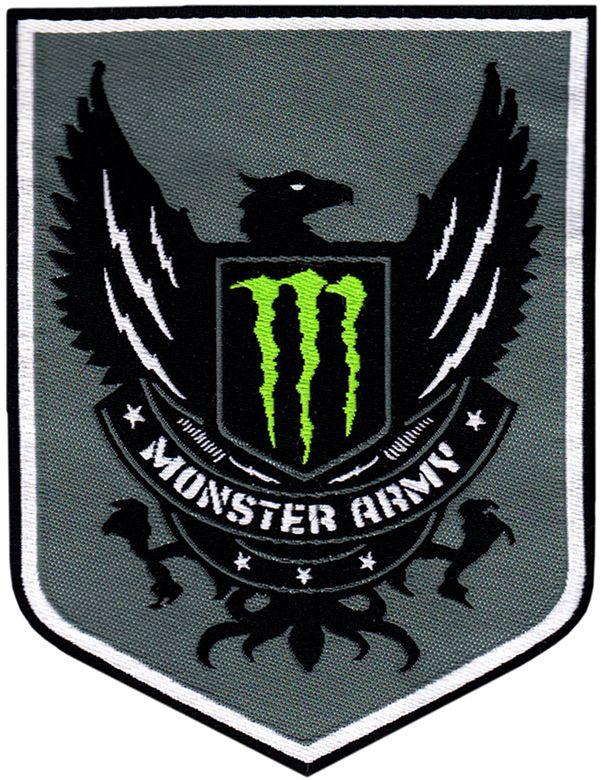 Monster Army Logo - Monster Army Woven Patch
