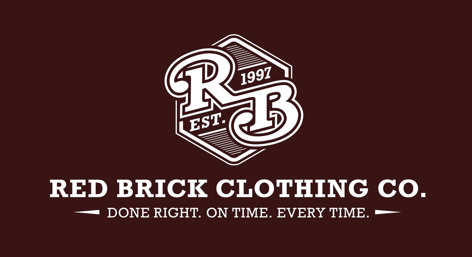 Red Clothing Company Logo - Red Brick Clothing Company — Brittany Goodman | Designer