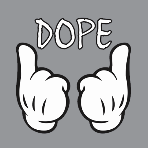Dope Hands Logo - Picture of Dope Mickey Mouse Hands Gun