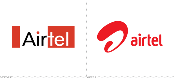 Bharti Airtel Logo - Brand New: Airtel's New Blobby Icon
