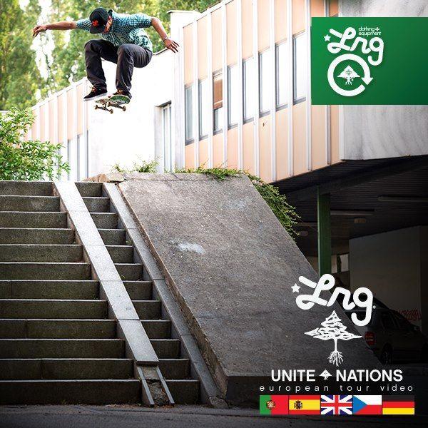 LRG Skate Logo - LRG Unite Nations European tour video – Caught in the Crossfire