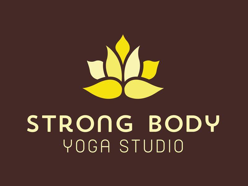 Strong Body Logo - Strong Body Yoga Logo by Amanda Desrosiers | Dribbble | Dribbble