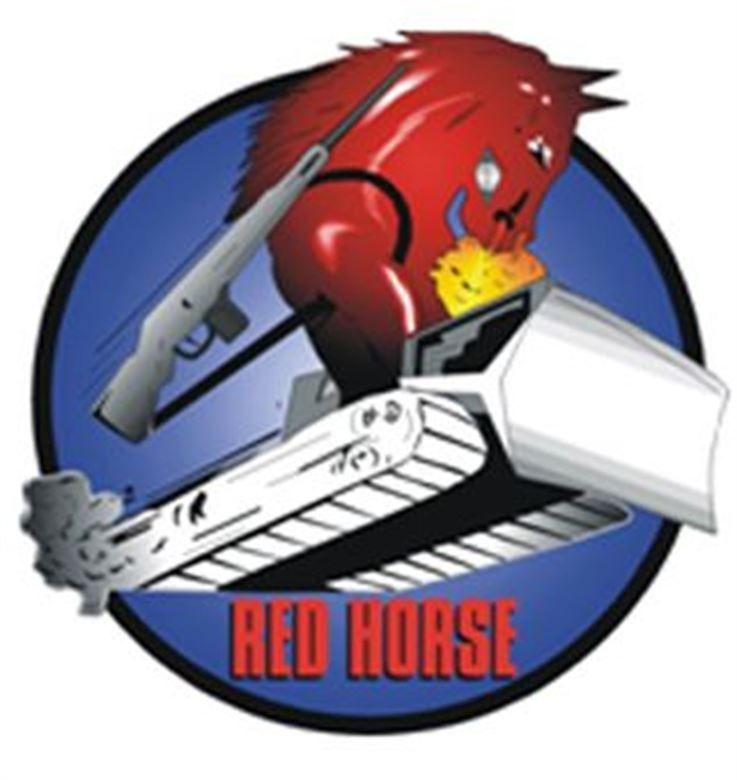 USAF Red Horse Squadron Logo - 556th Red Horse Squadron > Hurlburt Field > Hurlburt Field Fact Sheets