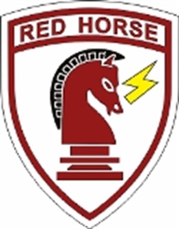 USAF Red Horse Squadron Logo - New RED HORSE unit heads for starting gate > Air Force Reserve