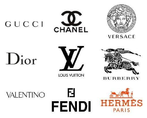 fashion and clothing logos and names