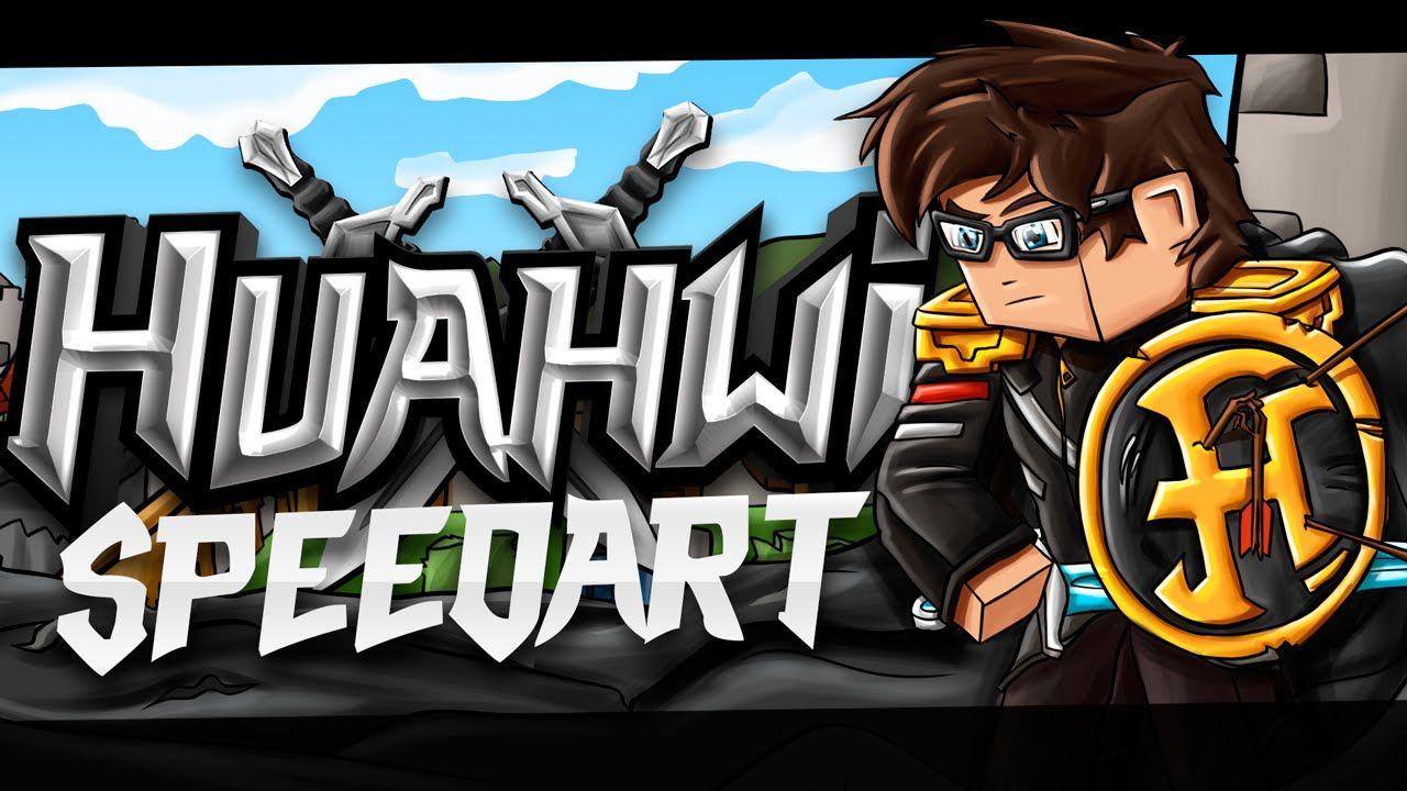 Huahwi Logo - Huahwi's Youtube Banner - SpeedART - YouTube