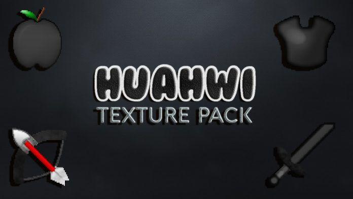Huahwi Logo - Huahwi Black & White Minecraft PvP Texture Pack 1.9. 1.8. 1.7