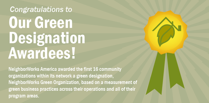 NeighborWorks Green Organization Logo - Green Organization Desigination Award | TRIP & RCHR