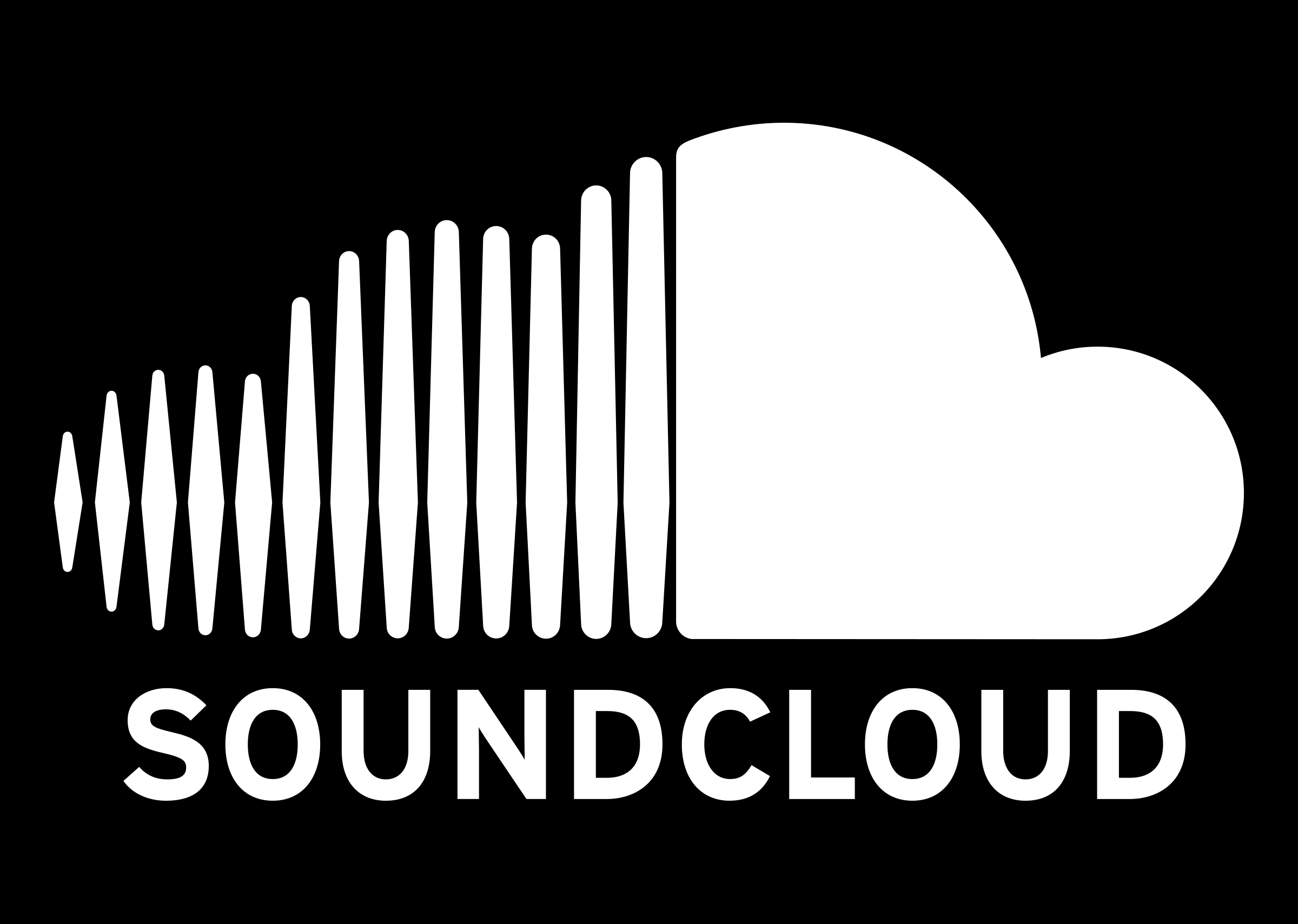 Soundcloud Logo Black Background
