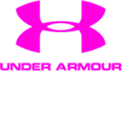 pink under armour logo