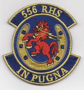 USAF Red Horse Squadron Logo - USAF Patch 556th RED HORSE SQUADRON, 3.5