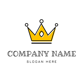 Yellow Crown Logo - 50+ Free Crown Logo Designs | DesignEvo Logo Maker