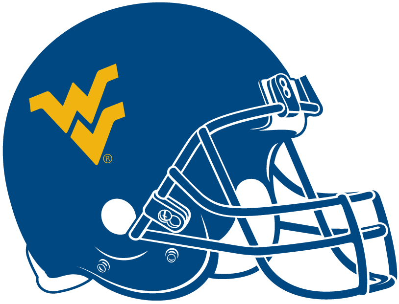 WV Football Logo - West Virginia Mountaineers Helmet - NCAA Division I (u-z) (NCAA u-z ...