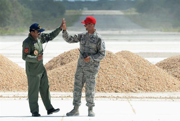 USAF Red Horse Squadron Logo - 554th RED HORSE Squadron Develops Partnerships; Hosts India Armed ...