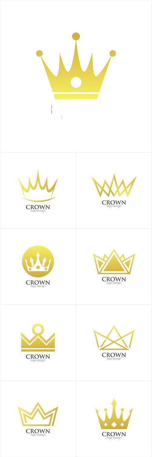 Yellow Crown Logo - logo vintage. Logo design, Logos, Design
