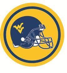 WV Football Logo - Amazon.com: 2 Inch WVU Football Helmet Decal West Virginia ...