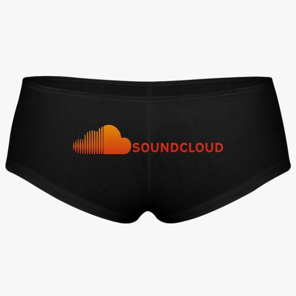 Black SoundCloud Logo - Soundcloud Logo Pantie | Customon.com