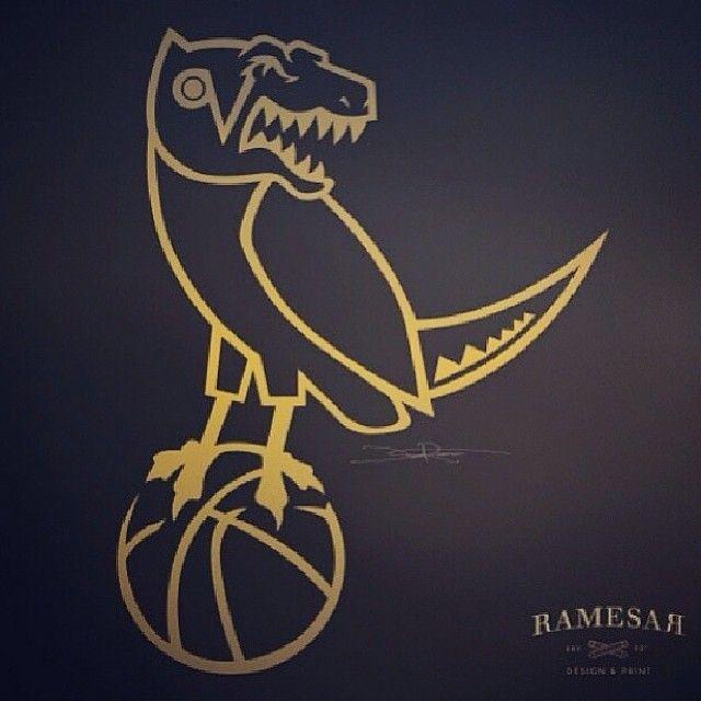 Ovo Raptors Logo - OVO TORONTO RAPTORS — Owl/Raptor Logo #Toronto #Raptors #Drake...