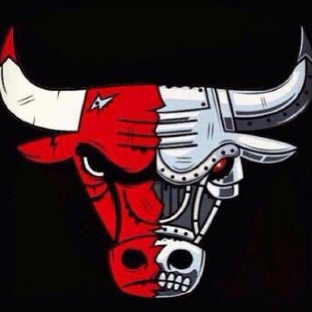 Chicago Bulls Cool Logo - Pin by Carmen rosario on the hawks | Chicago Bulls, Chicago bulls ...