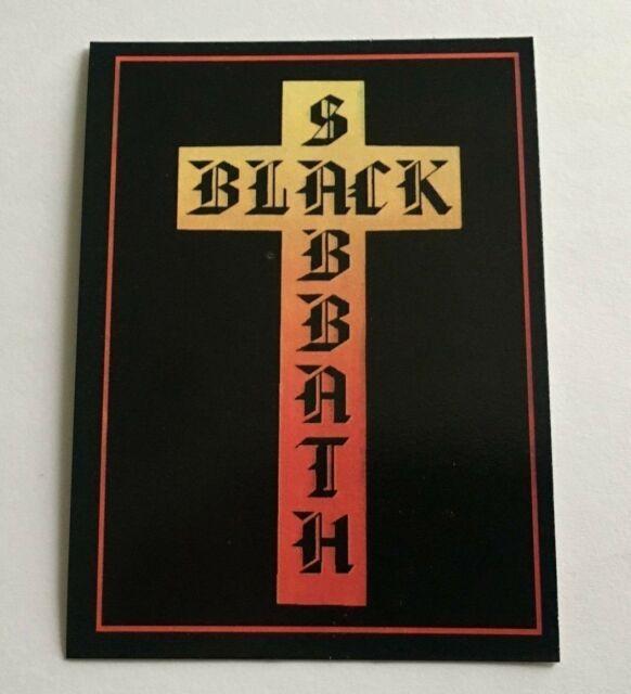 Ozzy Osbourne Band Logo - Black Sabbath 1994 Argentina International Rock Card Ozzy Osbourne