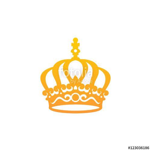 Yellow Crown Logo - King Crown Logo Icon Stock Image And Royalty Free Vector Files