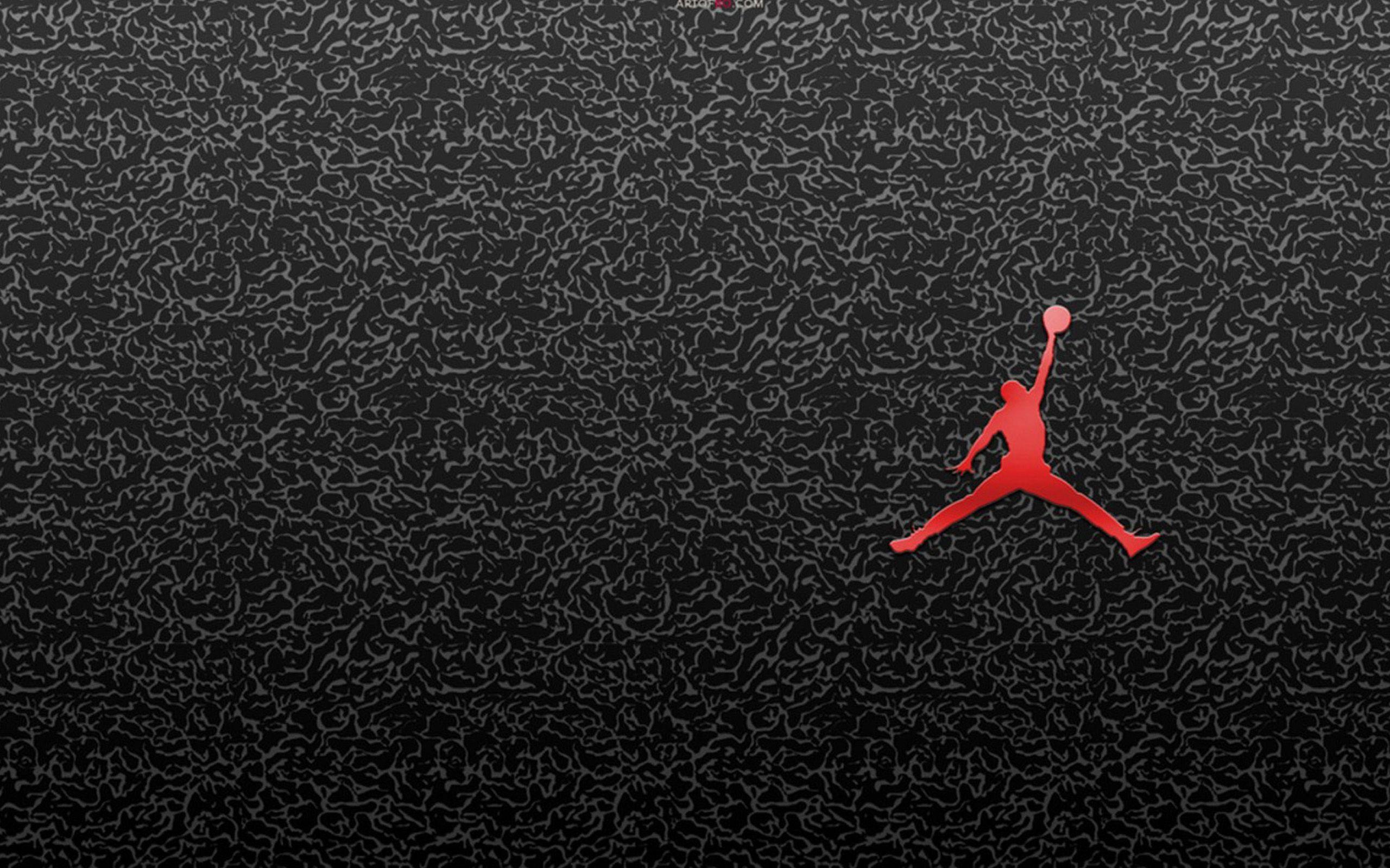 Red and Black Jordan Logo - Jordan Logo Wallpaper HD | PixelsTalk.Net