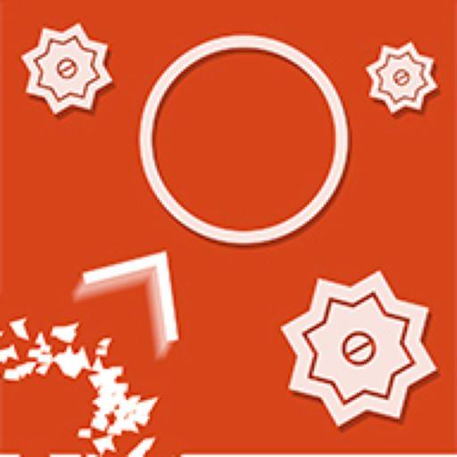Red Spiky Circle Logo - Spiky Circle Leap by Jing Wu Lian