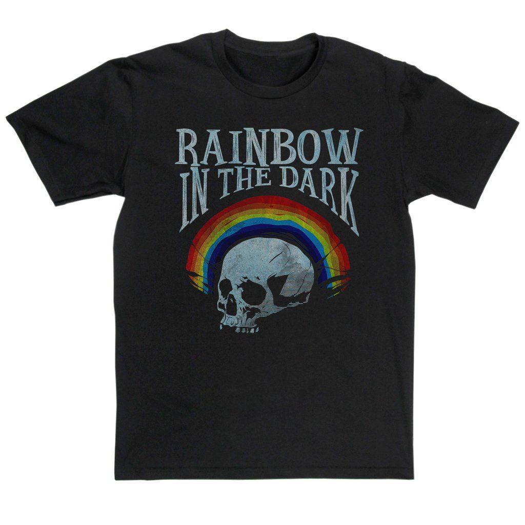 Rainbow in the Dark Logo - Dio Inspired - Rainbow In The Dark T Shirt