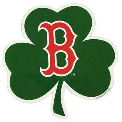 Shamrock Logo - BOSTON RED SOX SHAMROCK LOGO OFFICIAL CAR MAGNET | Boston Irish ...