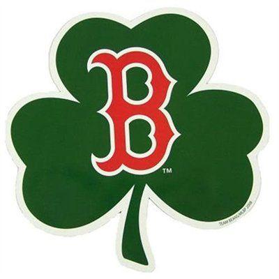 Boston Shamrock Logo - BOSTON RED SOX SHAMROCK LOGO OFFICIAL CAR MAGNET | Boston Irish ...