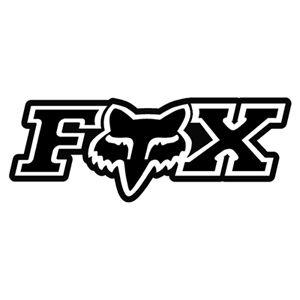 Fox Rider Logo - Fox Racing - Logo Name (Block) - Outlaw Custom Designs, LLC