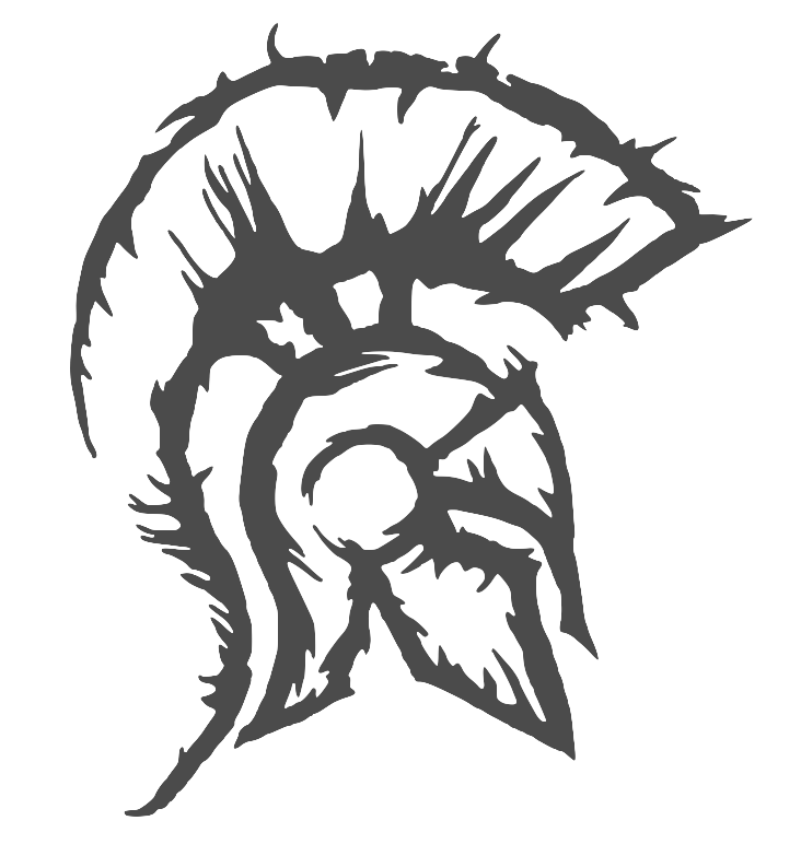 Grey Cool Logo - logo no background – Grey Large – CrossFit Armoury