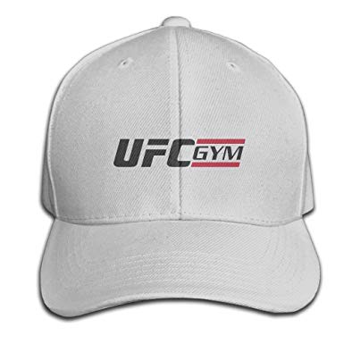 Grey Cool Logo - UFC Gym Design Pattern Cool Logo Fighter Strapback Hat - Grey ...