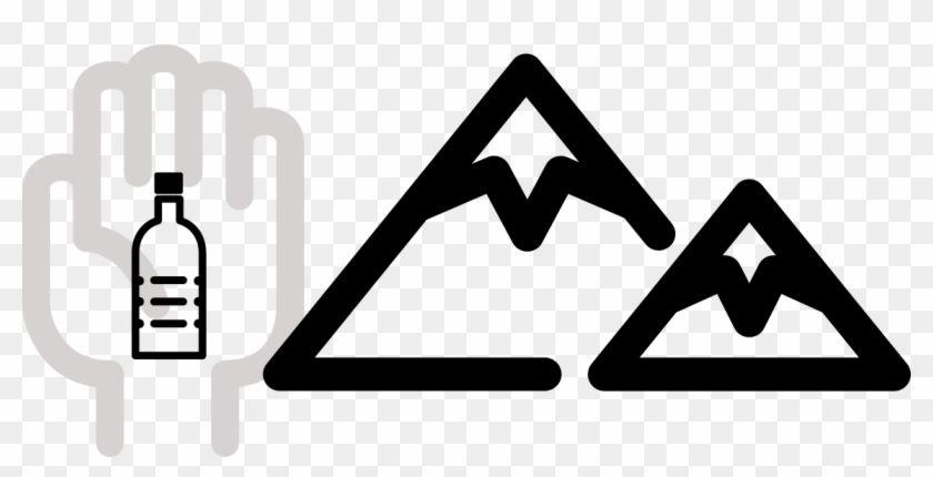 White and Black M Mountain Logo - Since I'm Going Away Free Logo Png Transparent PNG