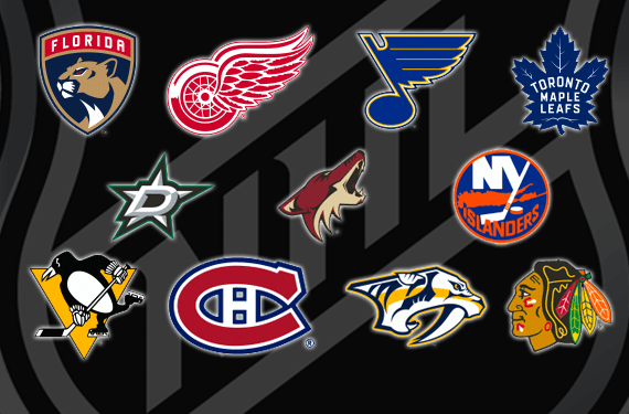 NHL Hockey Teams Logo - Opening Night 2016-17 NHL Team Logo Power Rankings | Chris Creamer's ...