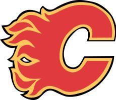 NHL Hockey Teams Logo - Canada 2015 NHL Calgary Flames National Hockey League Team Logo $10 ...
