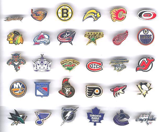 NHL Hockey Teams Logo - NHL Pin, NHL Pins, NHL Hockey Pins, NHL Lapel Pins, NHL Logo Pins ...