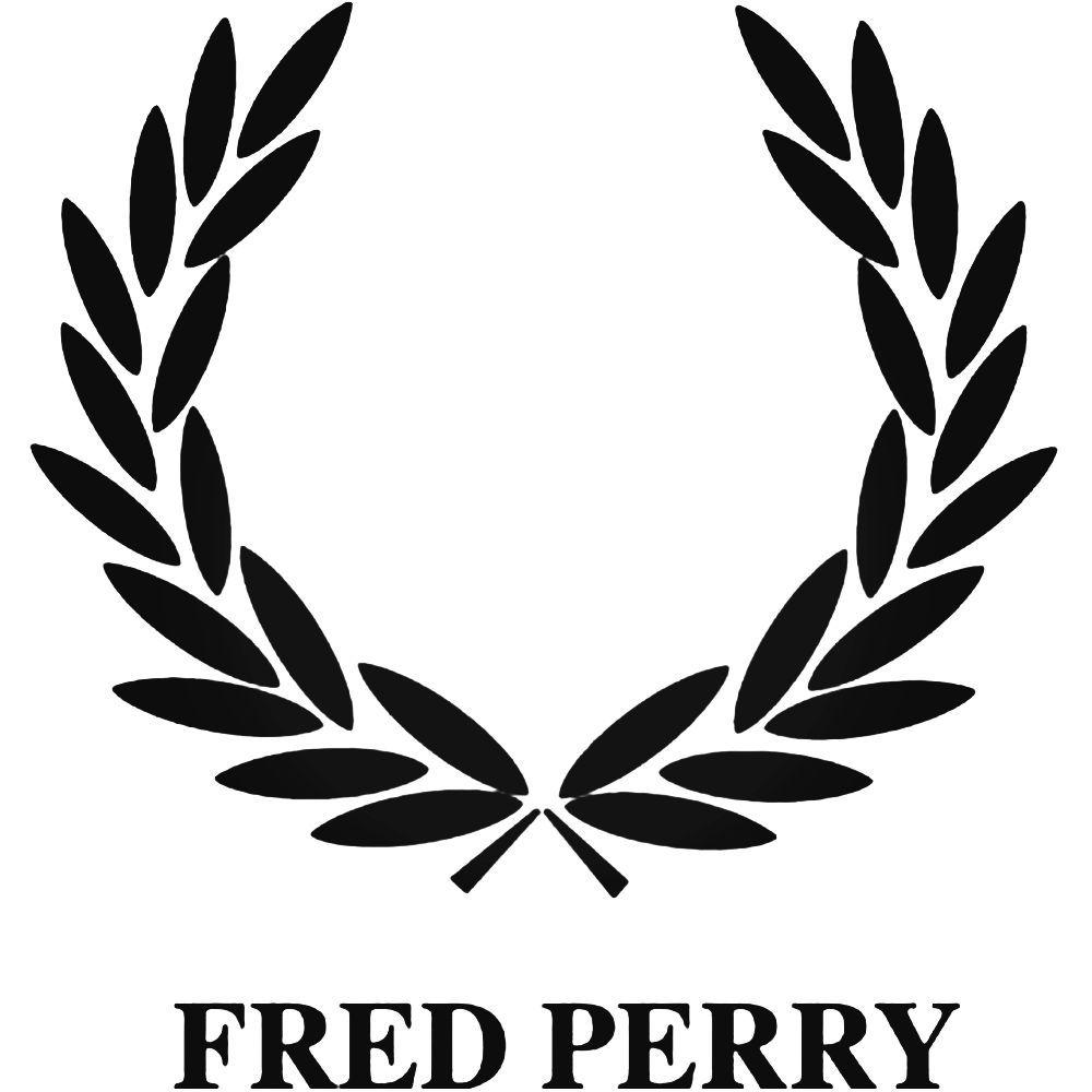 Fred Perry Logo - Fred Perry Logo Decal Sticker