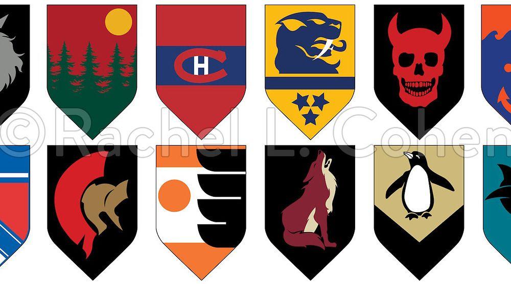NHL Hockey Teams Logo - NHL team logos as amazing Game of Thrones-style sigils | For The Win