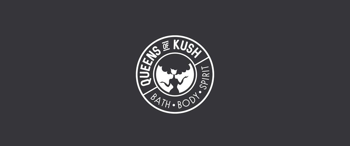 Kush Logo - Queens of Kush Logo & Packaging on Student Show