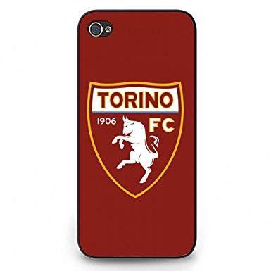 Red Electronic Logo - Red Background Torino Football Club Logo Phone Case Black Hard